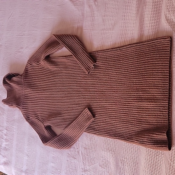 Nwt Caslon Ribbed Turtleneck Sweater Dress XXS - Picture 3 of 7